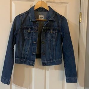 Old navy womens size small Jean jacket classic preppy cute